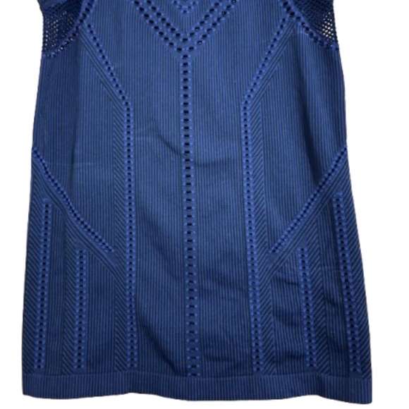 Athleta Women’s Navy Mesh Activewear | Workout Tank Top Sz-XS - Picture 4 of 5